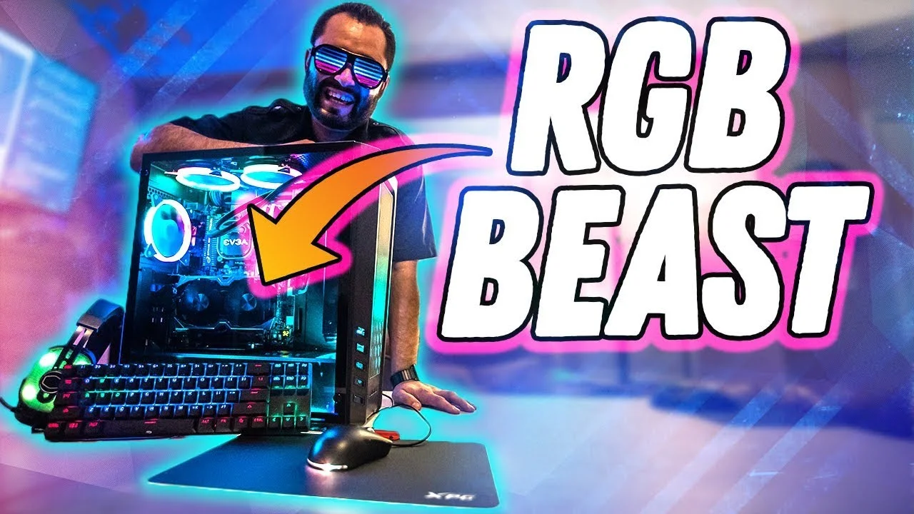 VERTICAL MOUNT &amp; RGB OH MY! // Build n' Benchmark // Kaislin Vert GPU mount review