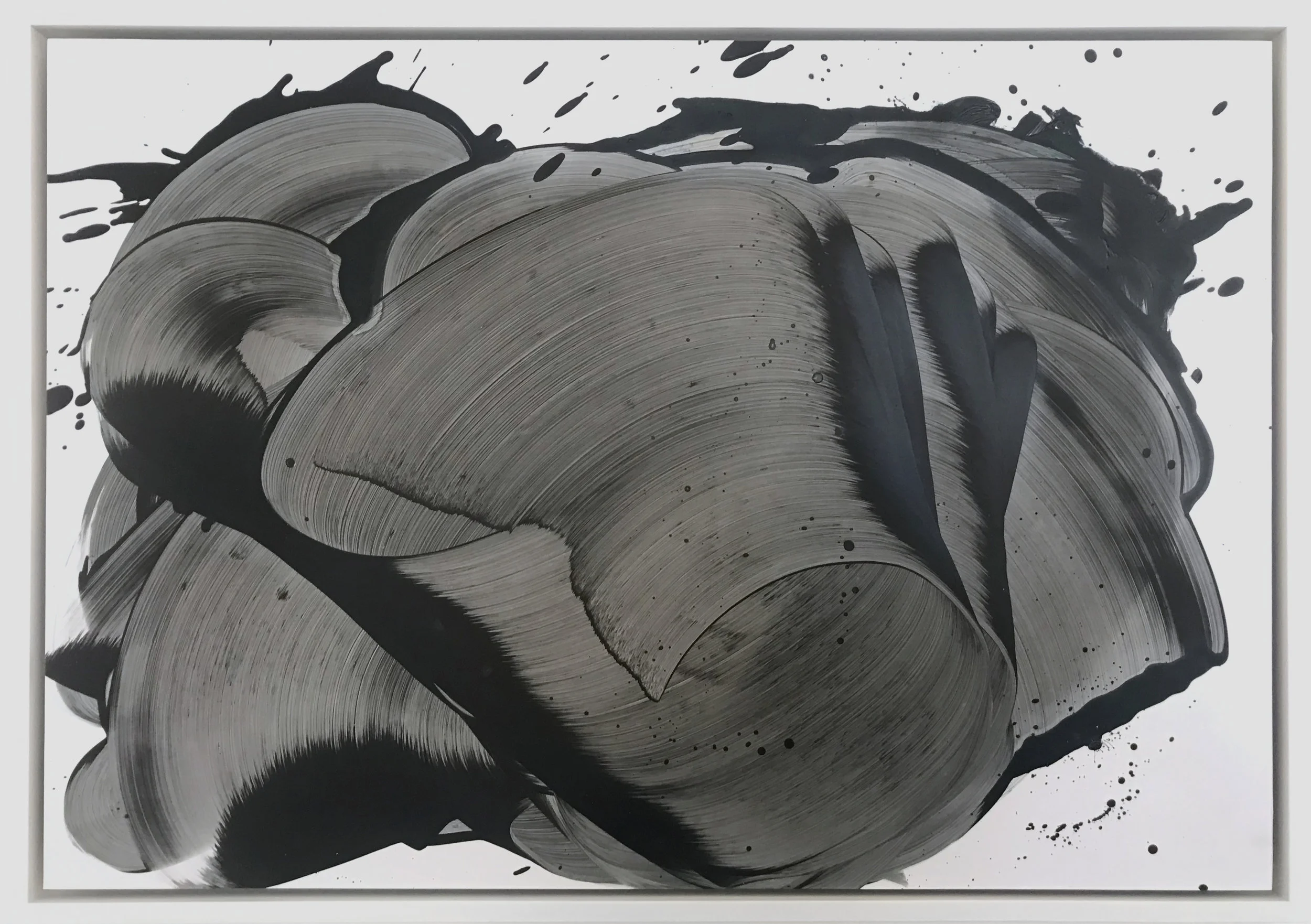 from the Charybdis series, 2018 Oil on paper 44.2 x 62.2 cm