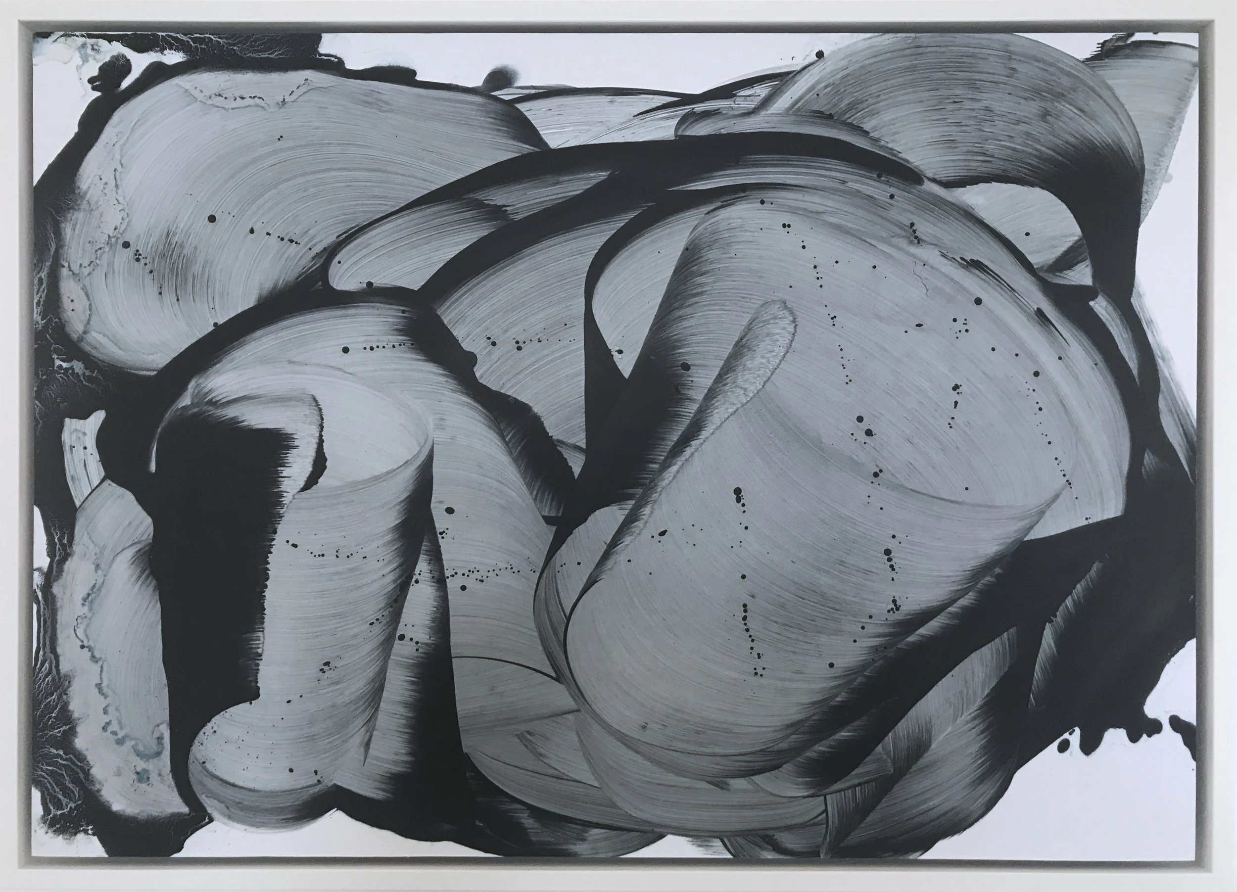 from the Charybdis series, 2018 Oil on paper 44.2 x 62.2 cm