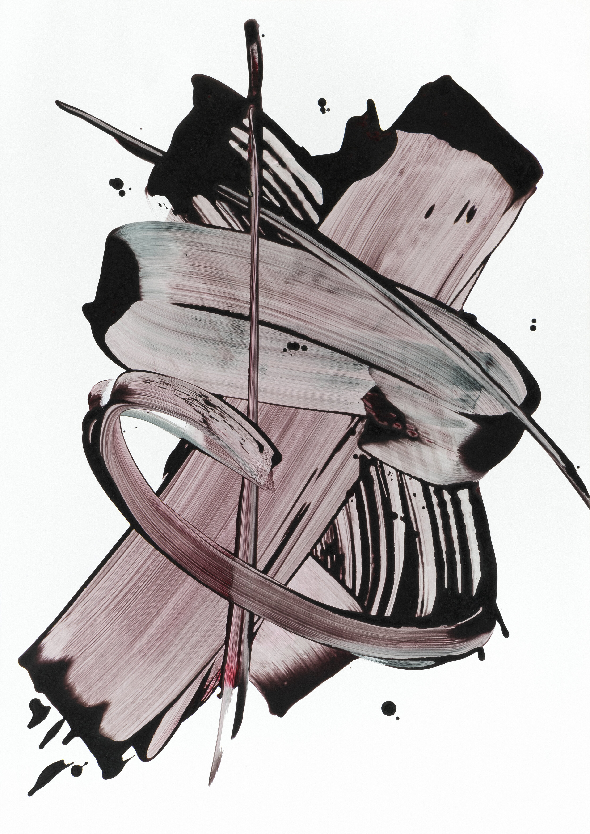 Stacie McCormick, Within Itself, 2018, Acrylic on paper, 59.4 x 42 cm.jpg.jpg