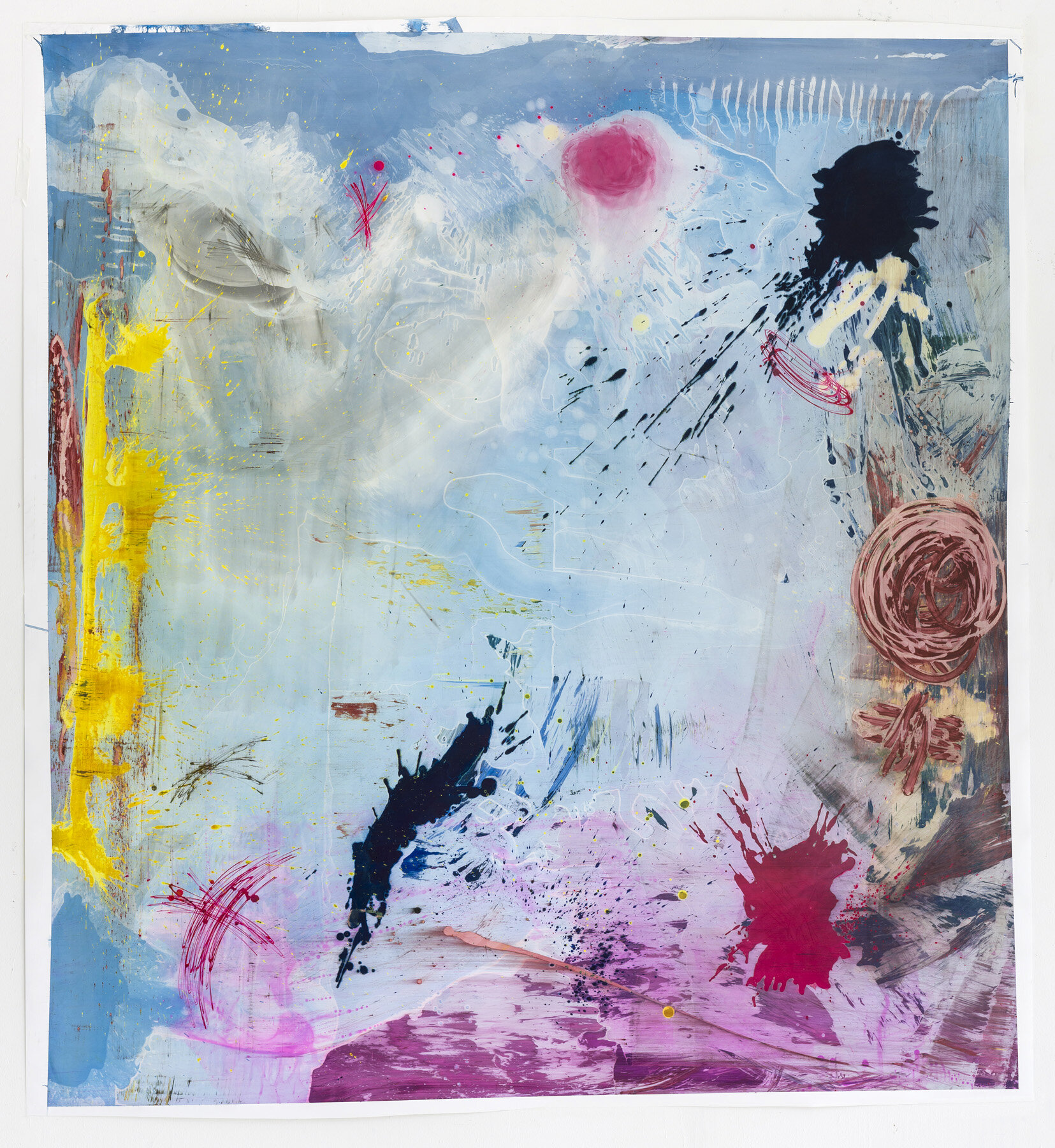 Twelve Marks - Epiphany Chronicles V, Acrylic, Oil and Ink on Polymer Paper, 162cm x 145cm.jpg