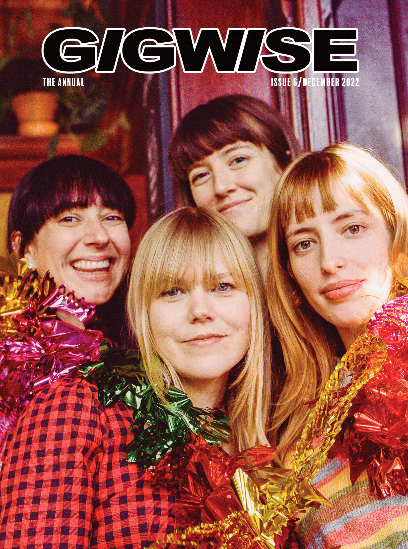 Gigwise - December 2022 cover - Los Bitchos.png