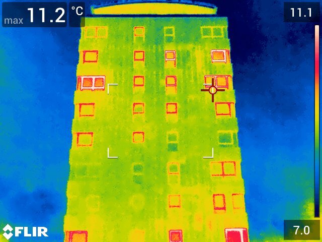 Camera For Cladding Inspection Thermal Imaging Camera Cladding Inspections | Thermascan