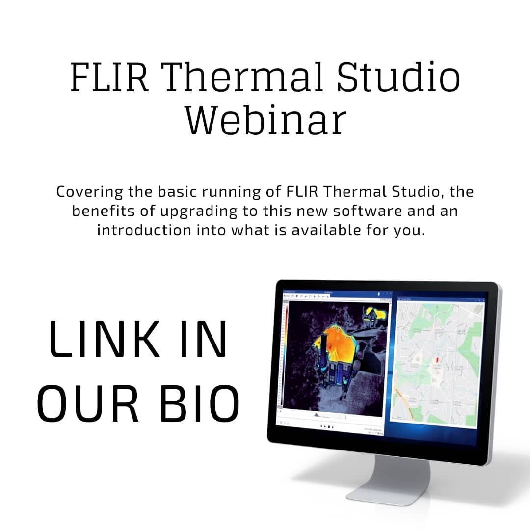 Taking place at 10am British Time

Thursday 21st January

#training #flir #webinar #software #thermalimaging #infrared #thermalsurveys #upgrade