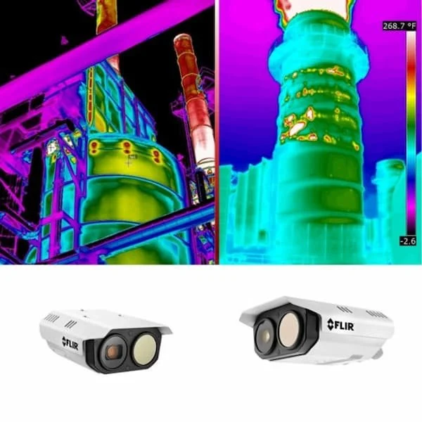 Flare Stack Camera Flare Stack Inspections & Thermal Imaging — Thermascan Ltd