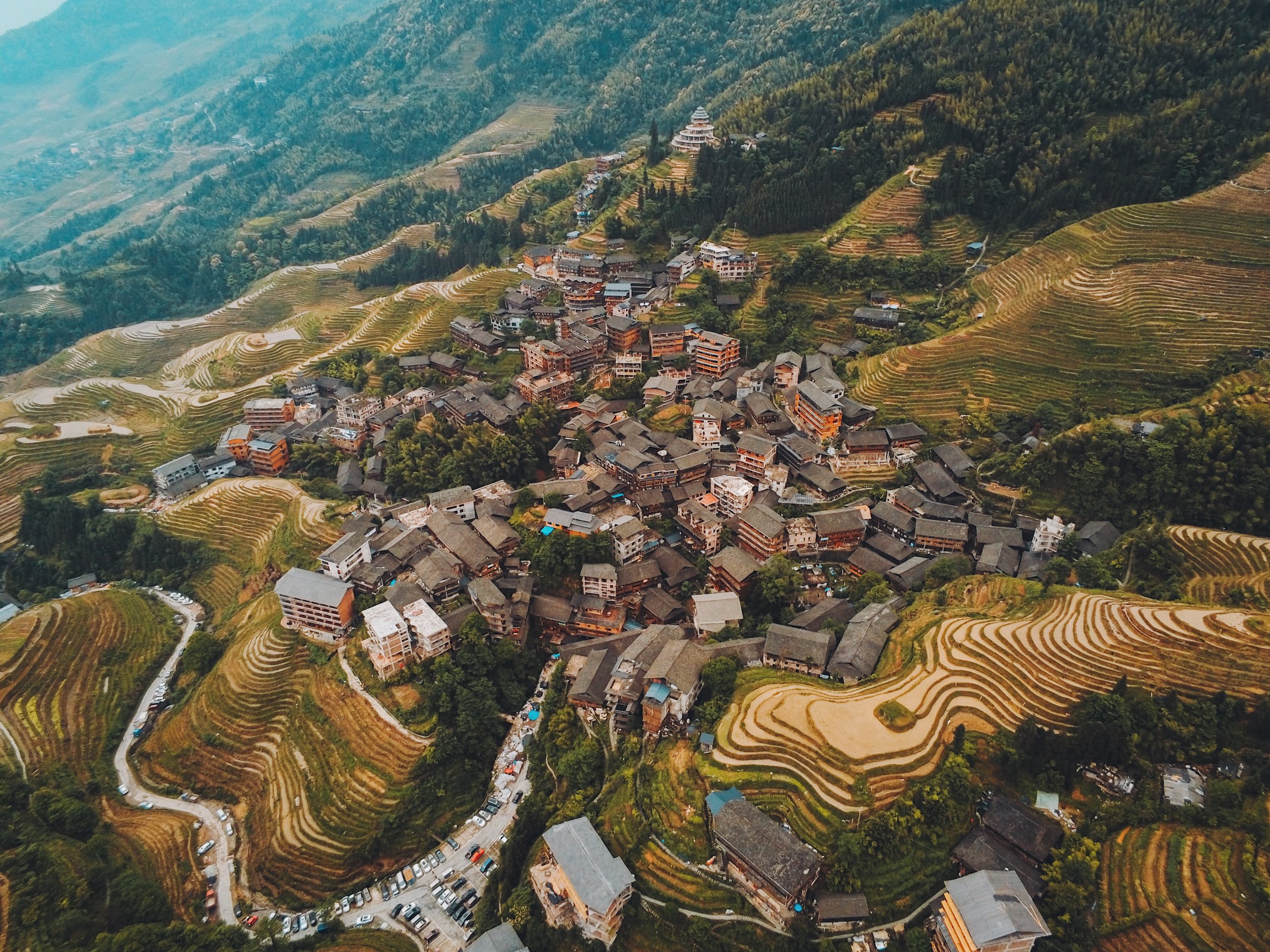Longsheng Rice Terrace - China (Drone)