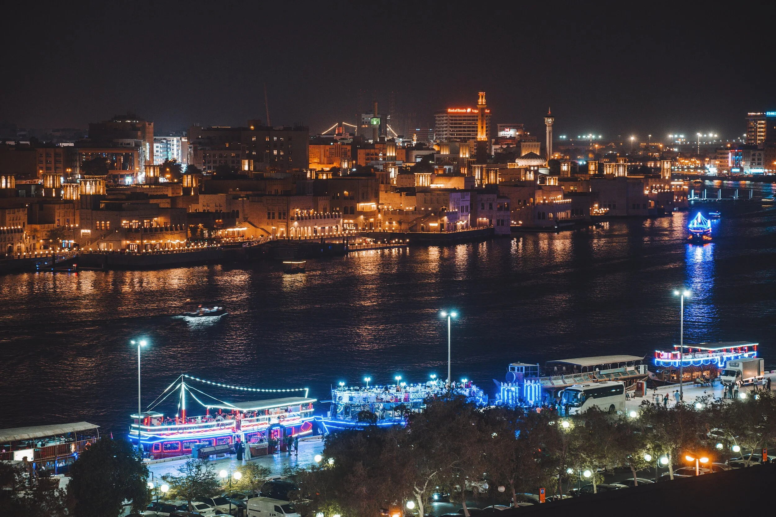 Day 1: View From the Radissson Blu Dubai Creek