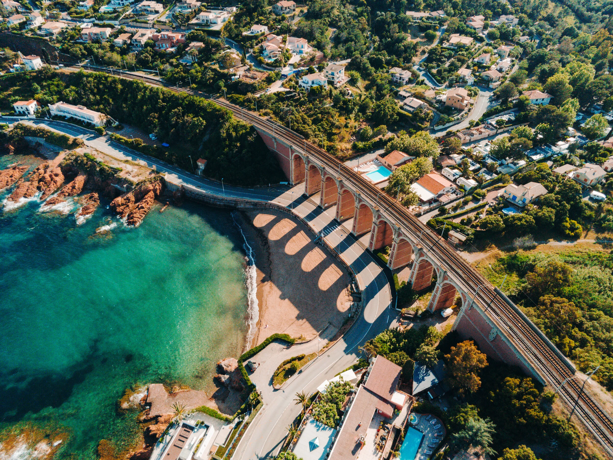 French Riviera (Drone)