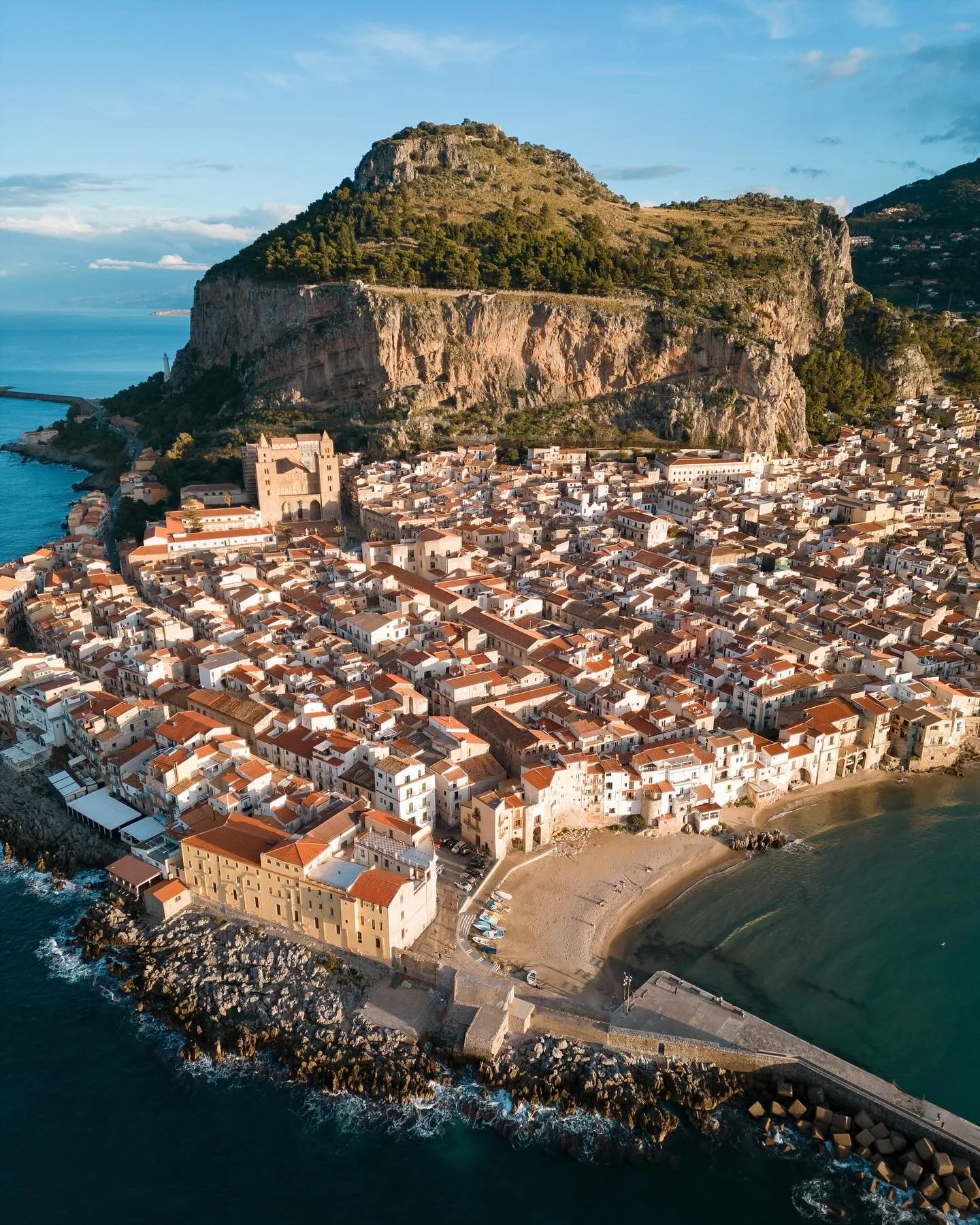 Cefalu - Sicily (Drone)
