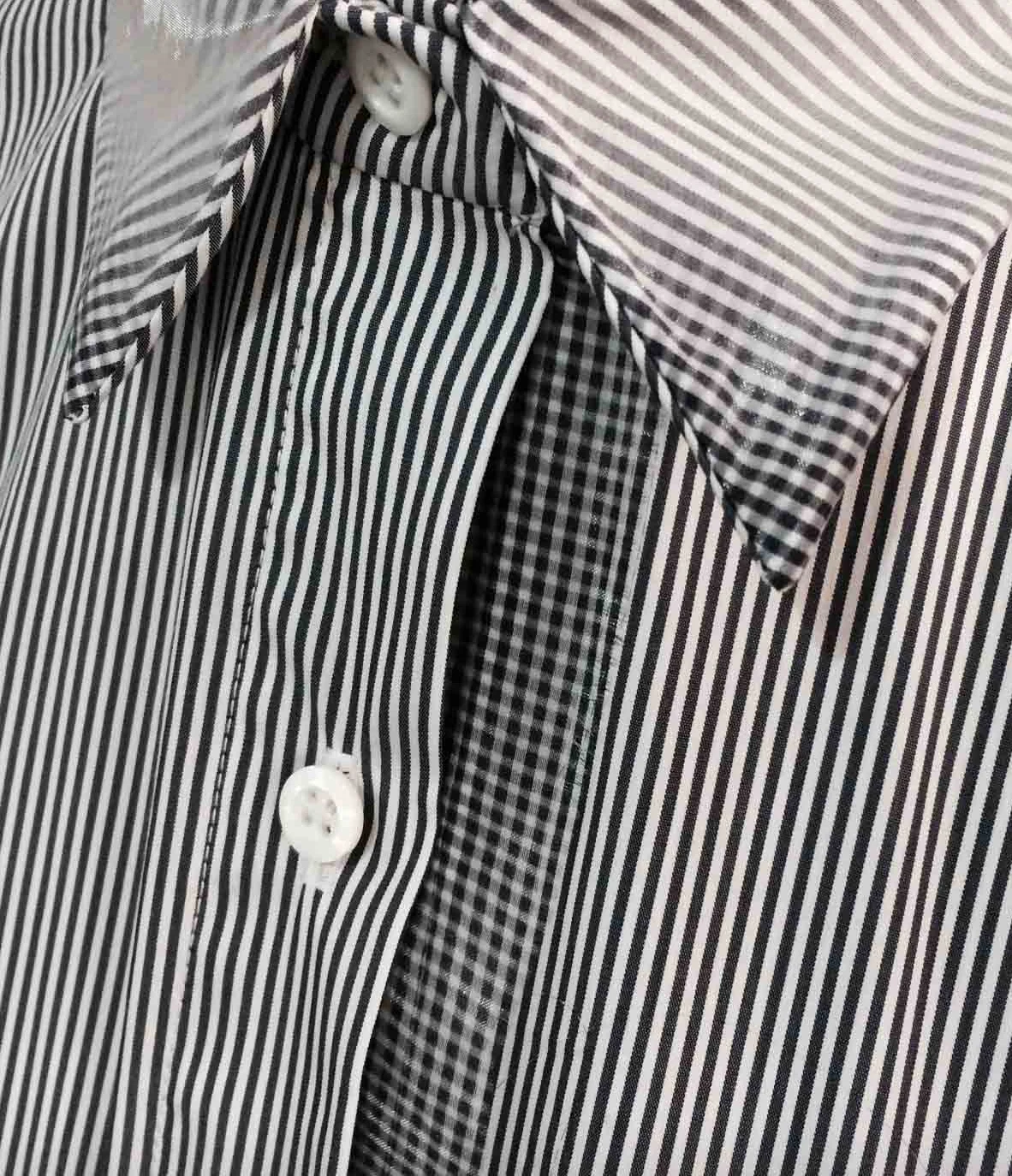 digital print fading stripe detail