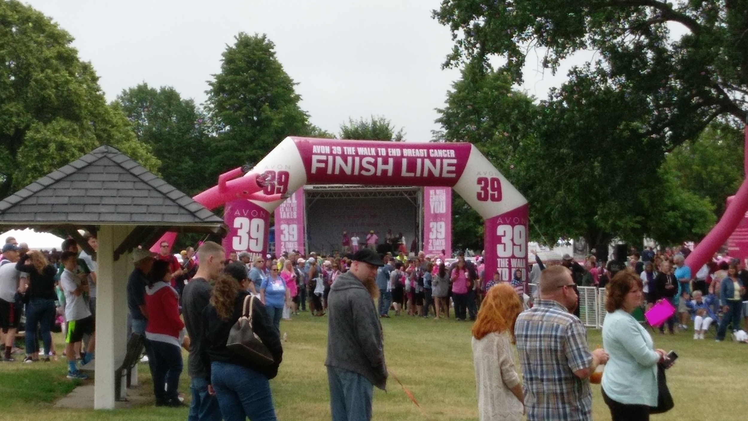 Finish line jam