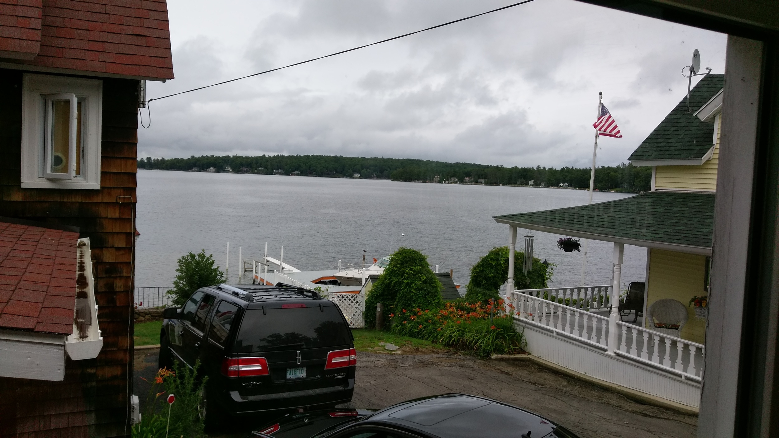 View from the breakfast nook