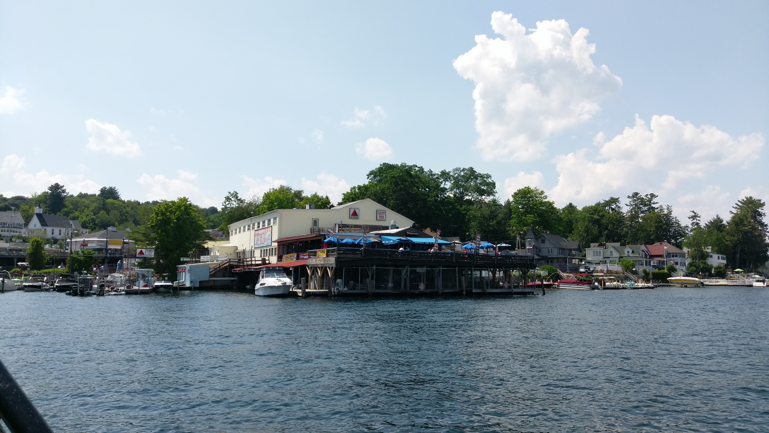 The pier at Weirs Beach