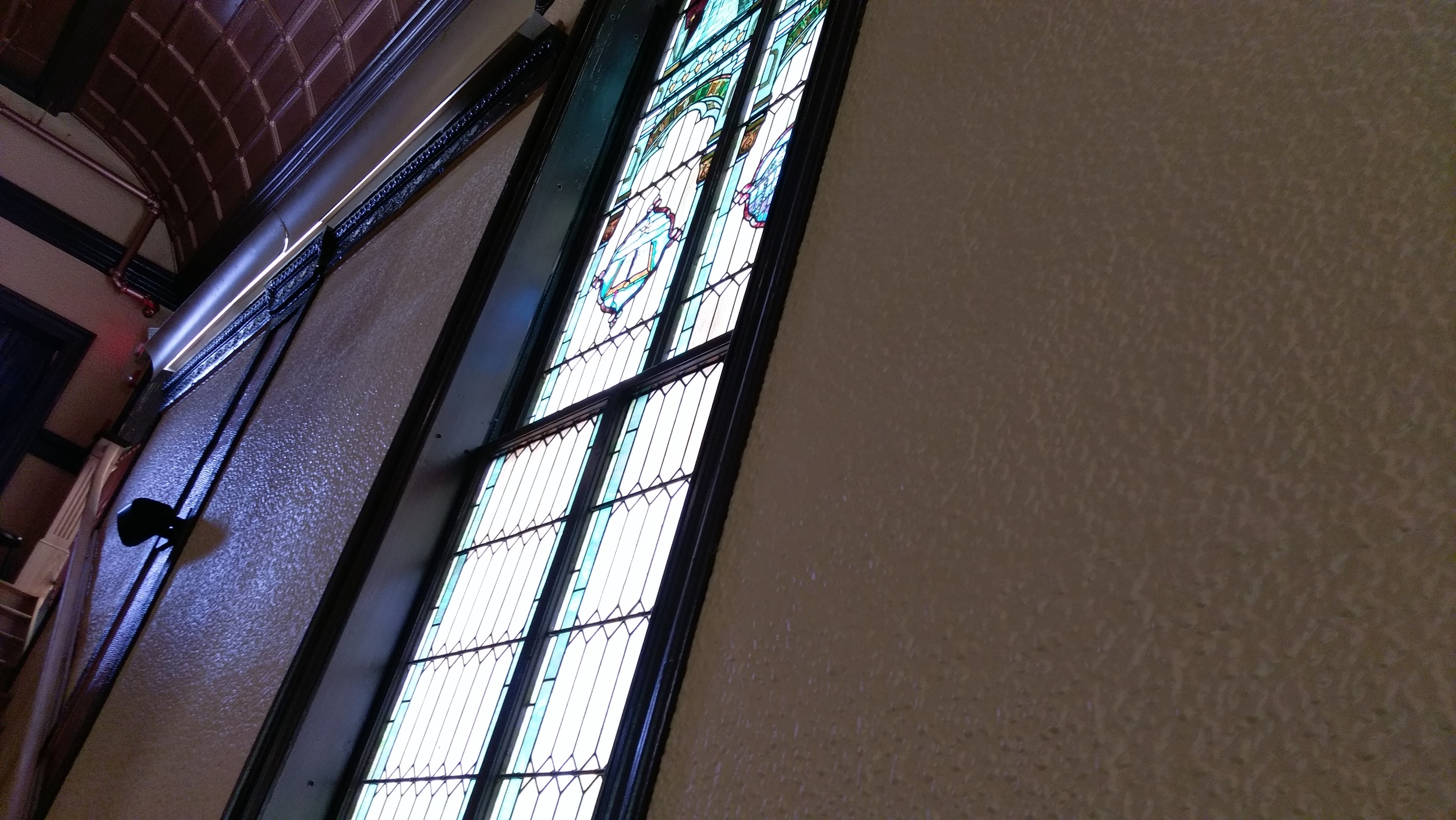 Cool stained glass windows