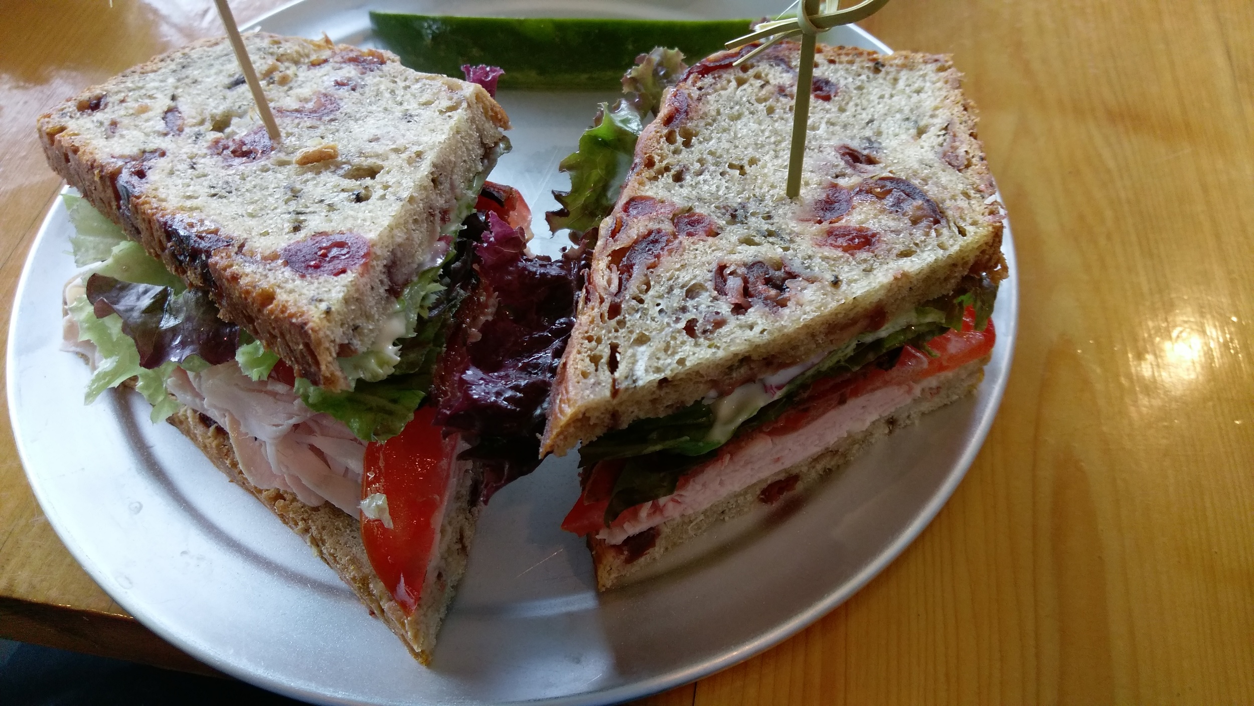 A tasty sandwich