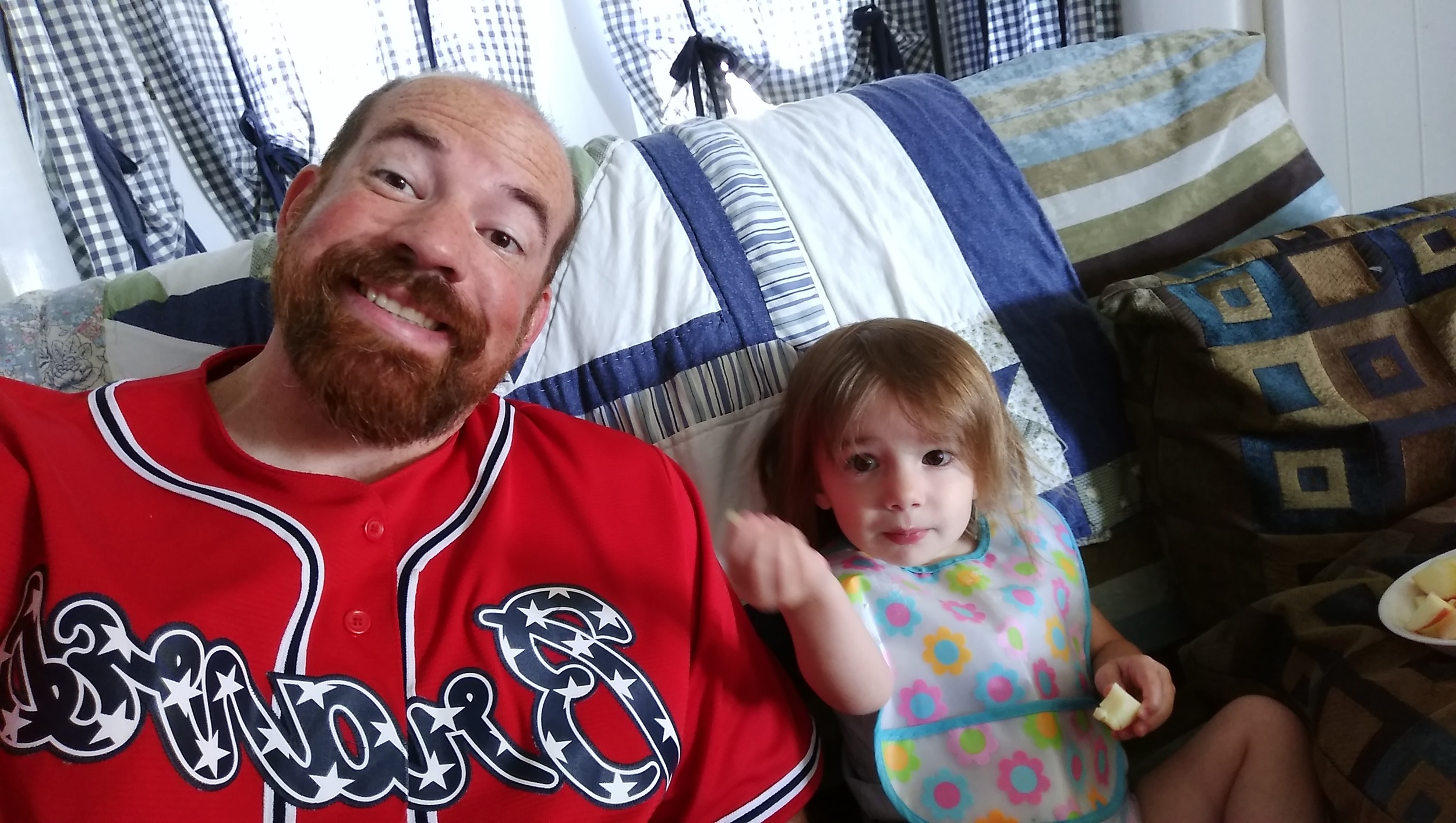 Last day of breakfast with cartoons