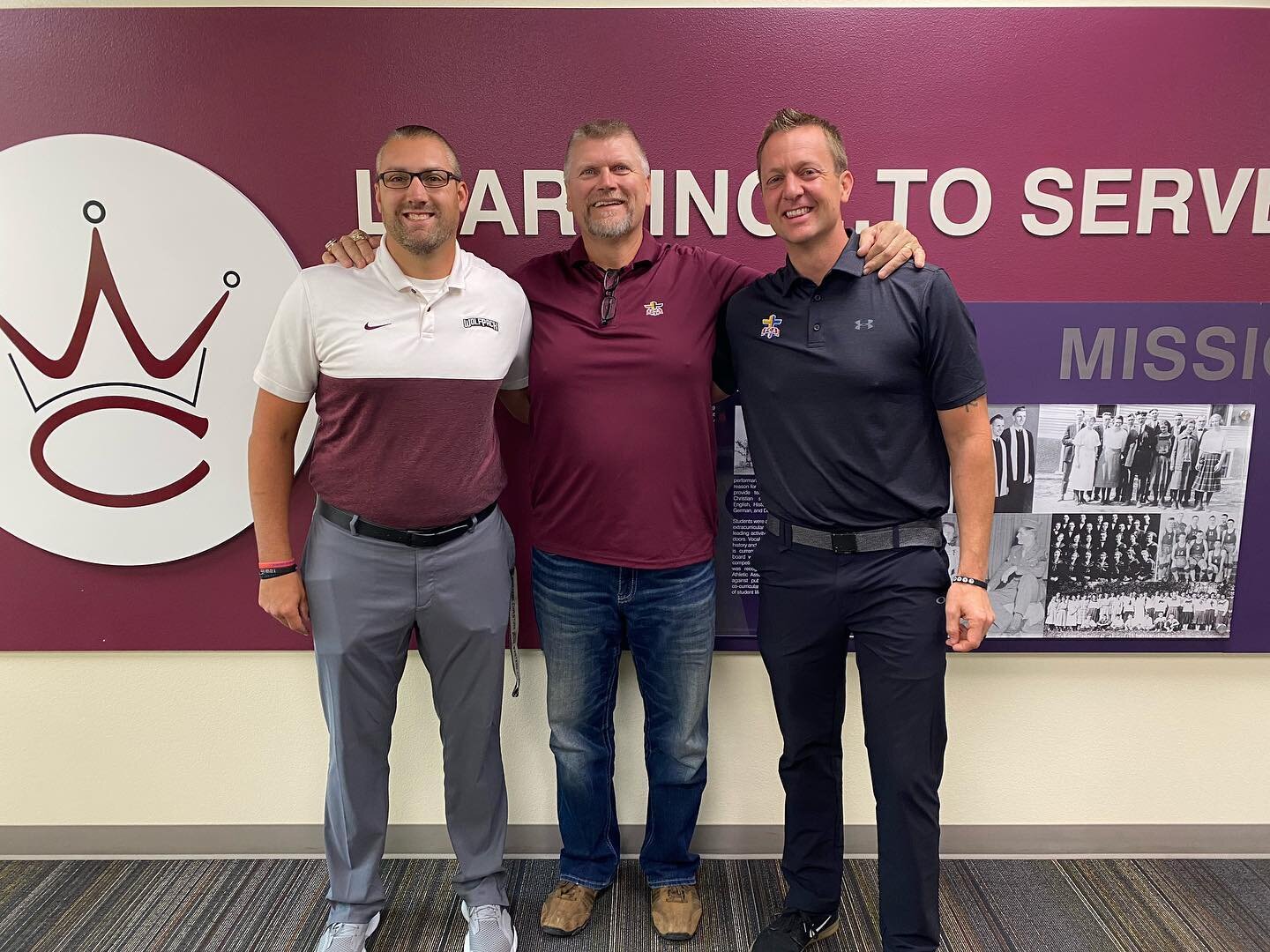 Great day at Western Christian sharing about FCA. Great to see Western Shining bright as a school!  Grateful for Coach Kooima welcoming us and kicking FCA off at Western 🙏🏻 Go Western Football this Friday 🏈 Great job to Adam Timmerman sharing his 