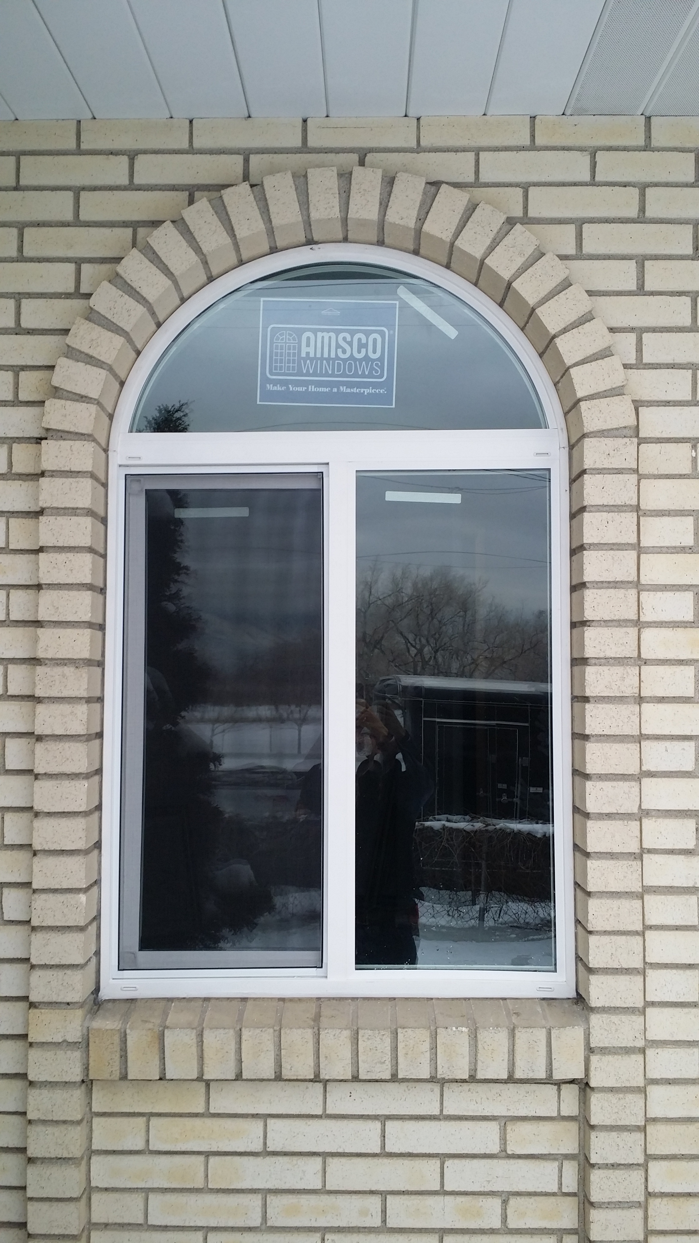 Aluminum Window Replacement Before and After