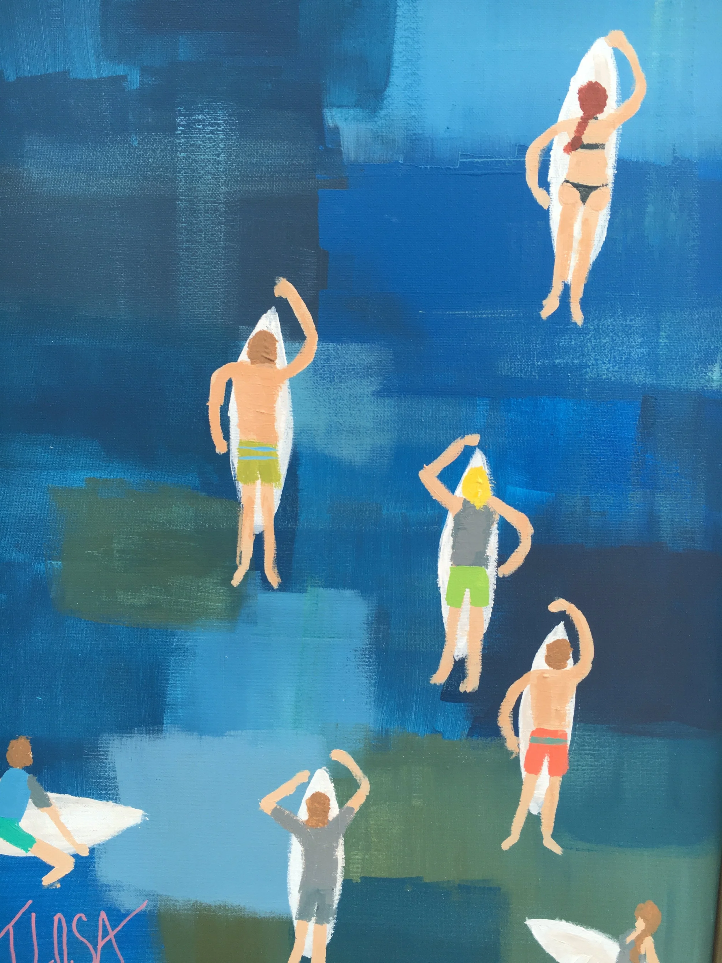 "Paddle" 24x18 SOLD