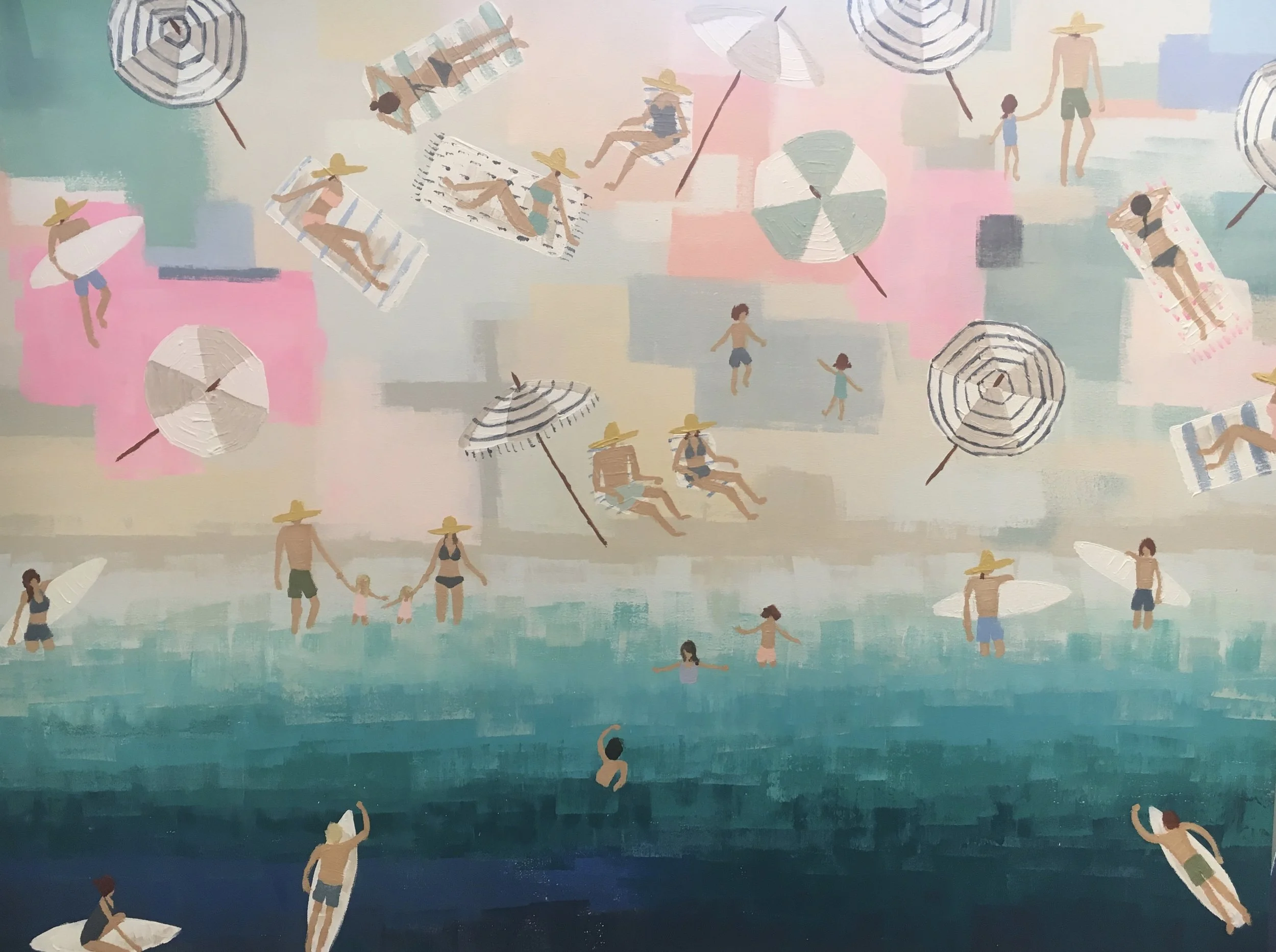 "Pink Beach" SOLD