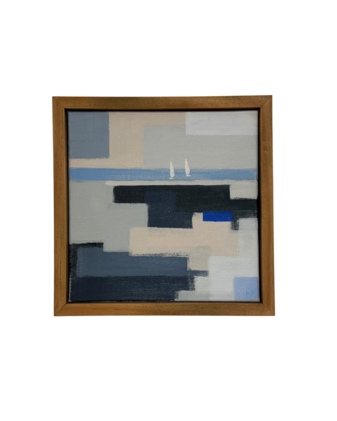 “Blue sail” 12x12