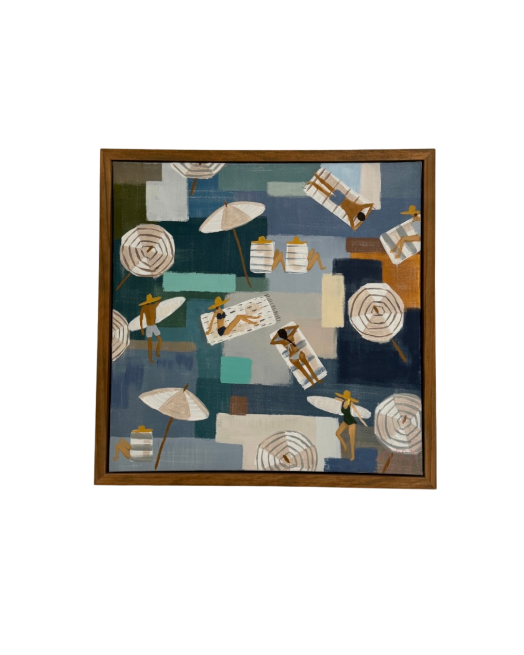 “Beach Mood” 20x20