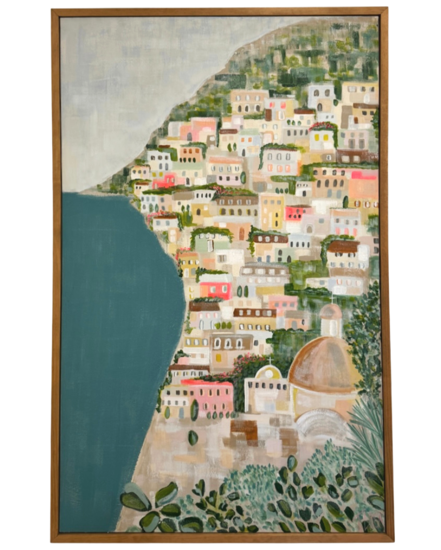 "Grazie Positano" 30x48