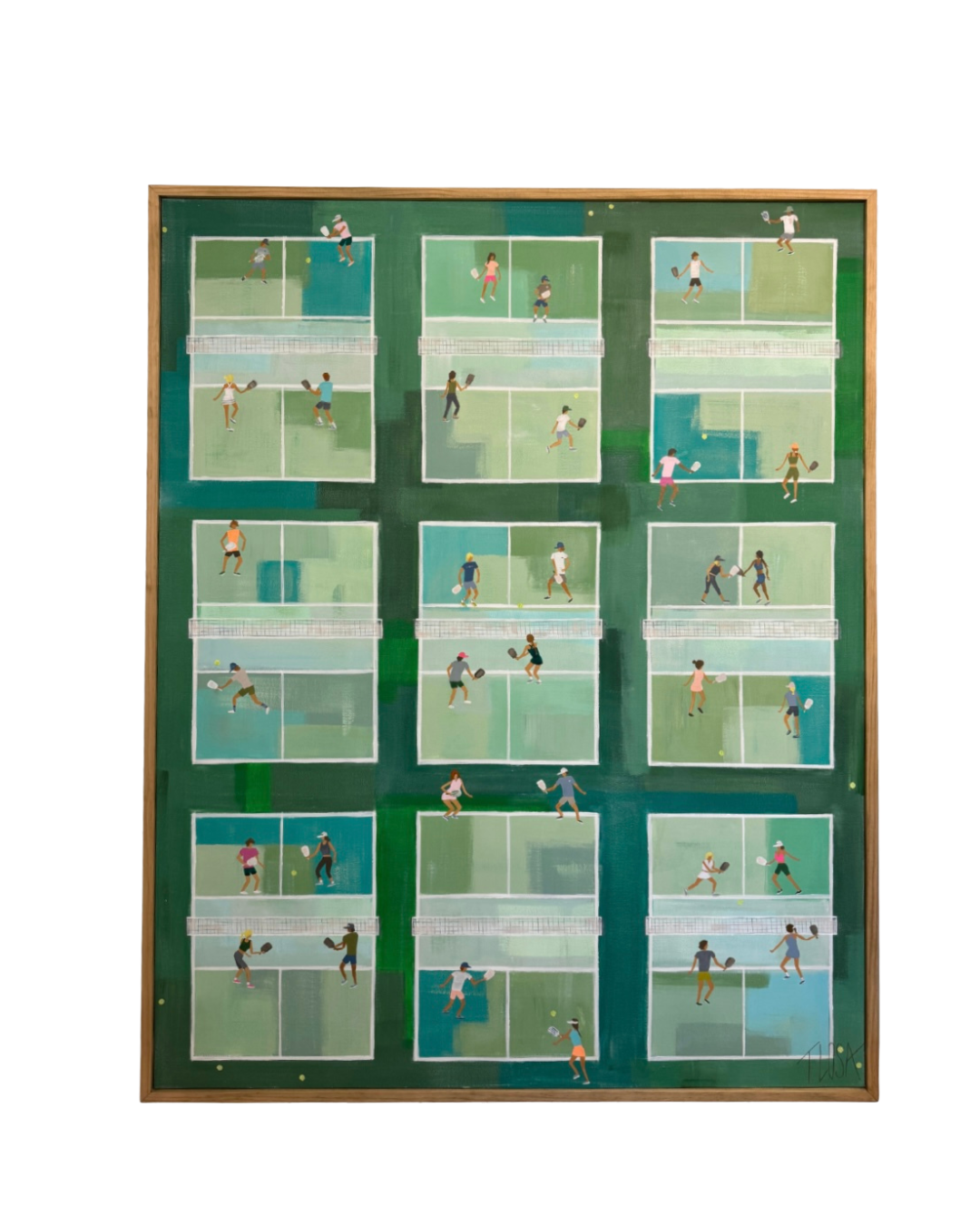 “Pickleball People” 48x60
