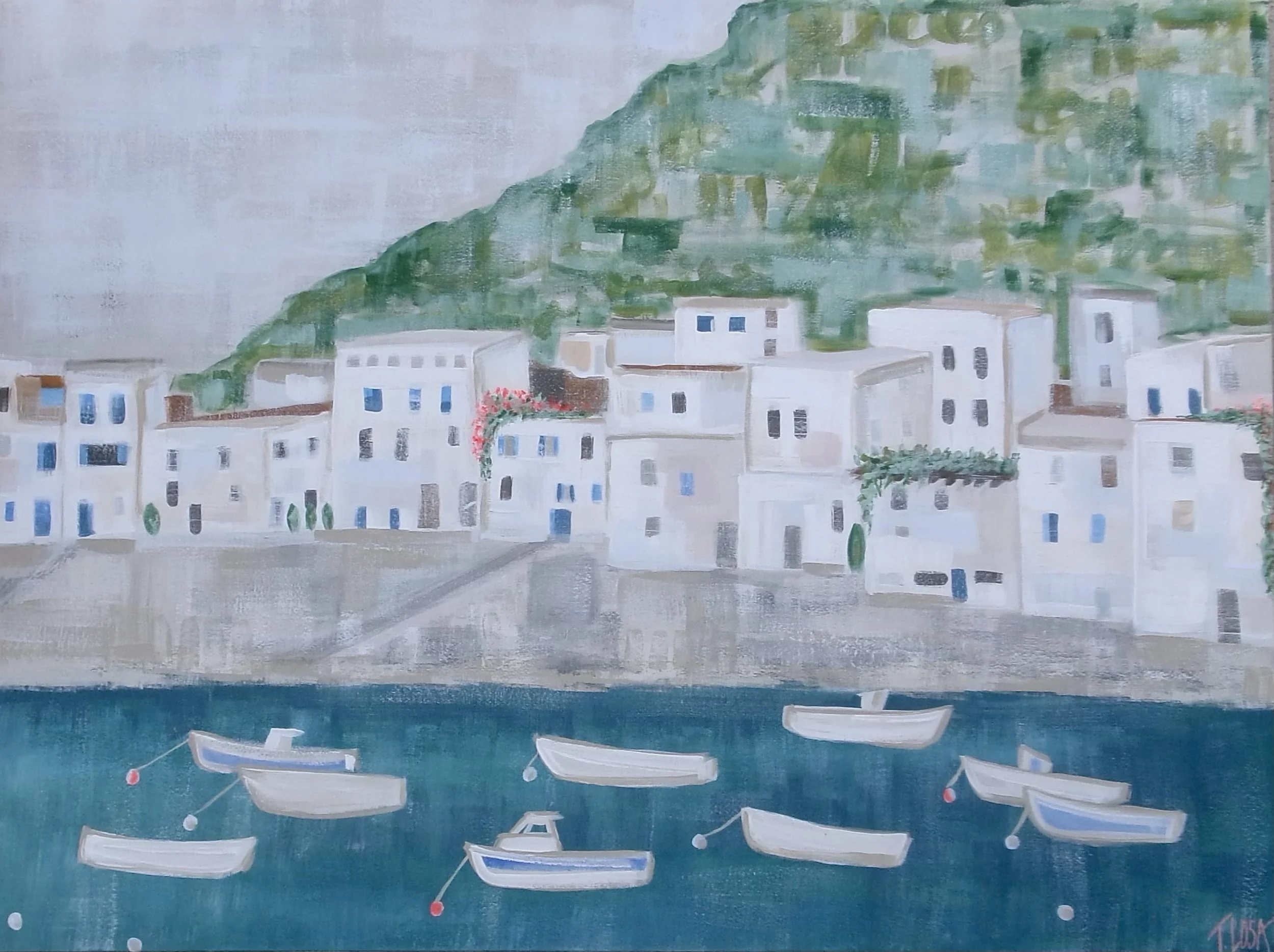 "Ciao Levanzo" Limited Edition Giclee Print