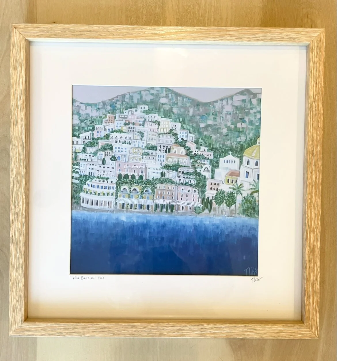 "Villa Gabrisa" Framed Print