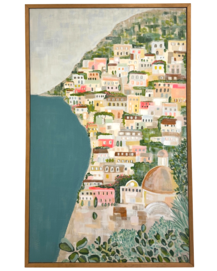 "Grazie Positano" 30x48
