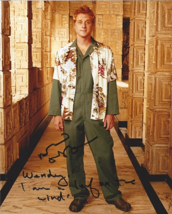Alan Tudyk as Wash in Firefly "I am a leaf on the wind."