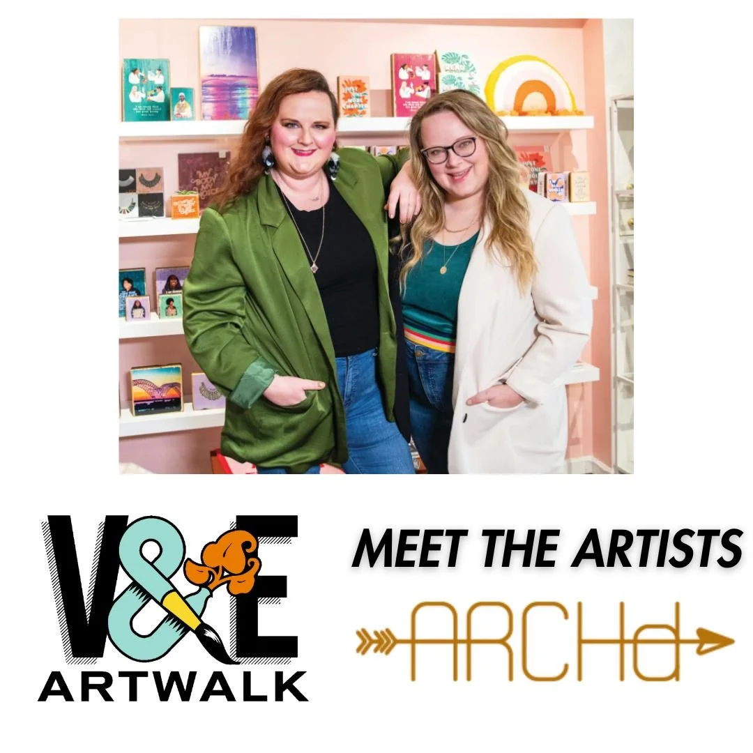 🎨 Meet the Artist: ARCHd 🎨

Sisters Kristen and Lindsey Archer of ARCHd create bold, handmade goods that combine vibrant design with everyday function. From their bestselling wood bookends to their new hand-poured soy candles, every piece features 