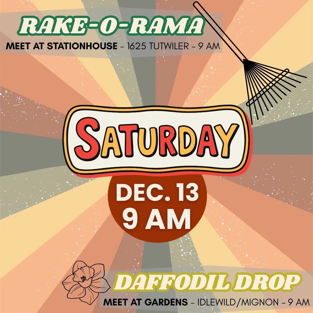 🌿 Join Us This Saturday, December 13, for TWO Ways to Give Back! 🌼

We&rsquo;ve got not one&mdash;but TWO&mdash;volunteer opportunities on the V&amp;E Greenline this weekend, and we&rsquo;d love to see you there!

🍁 Rake-O-Rama
🕘 9 AM &ndash; Noo