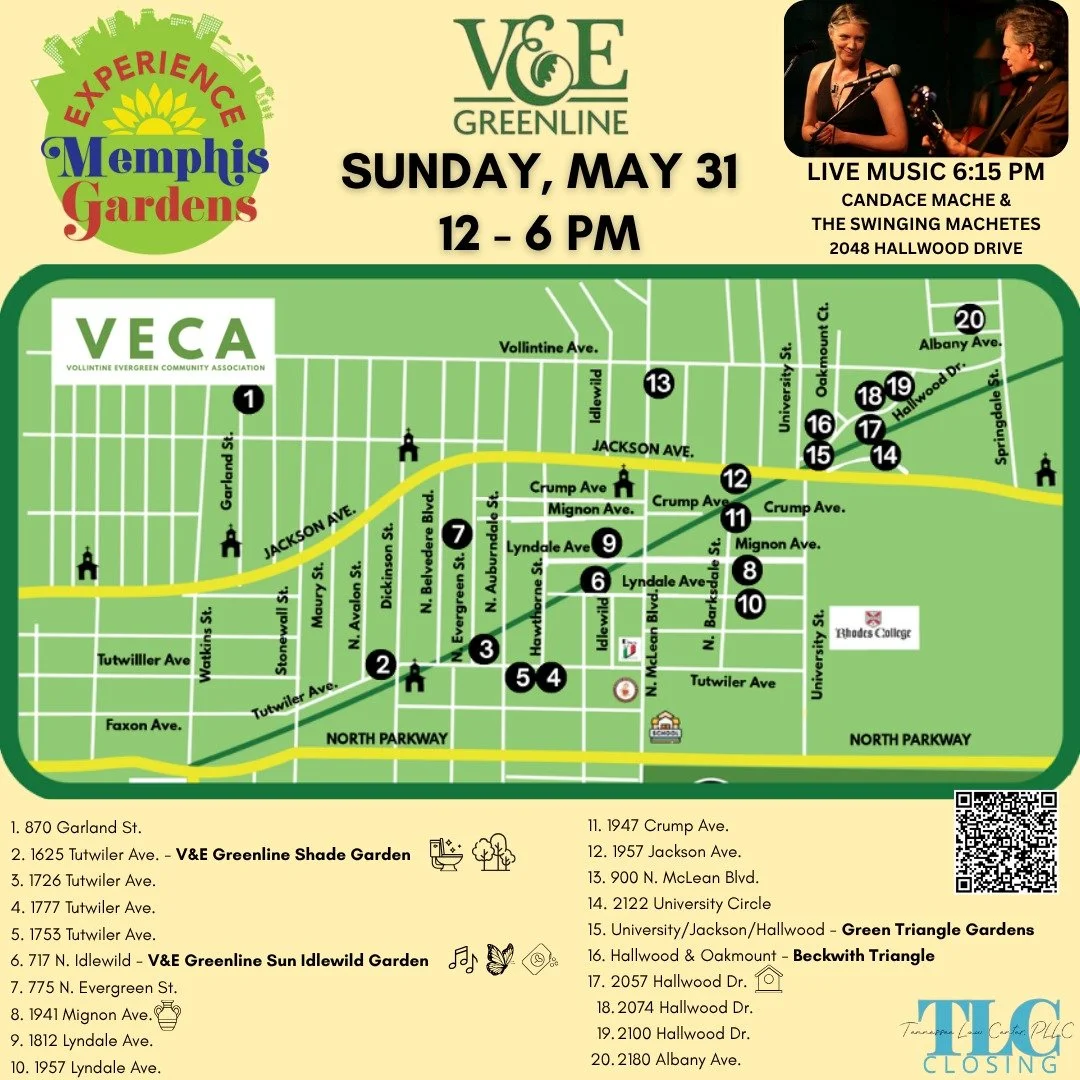 𝙀𝙓𝙋𝙀𝙍𝙄𝙀𝙉𝘾𝙀 𝑽𝑬𝑪𝑨 𝑮𝑨𝑹𝑫𝑬𝑵𝑺 - 𝐓𝐇𝐈𝐒 𝐒𝐔𝐍𝐃𝐀𝐘 🌞 join us &amp; our amazing VECA Neighbors for a garden tour that is packed with pollinators, pottery, music, art &amp; more from 12-6 pm. 
Get your free tickets &amp; learn more a