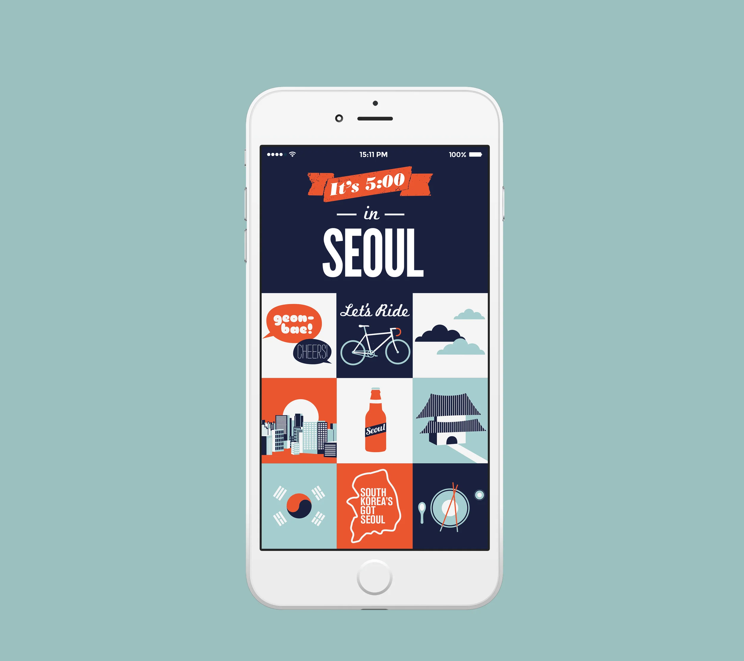 Seoul Mobile App Screen