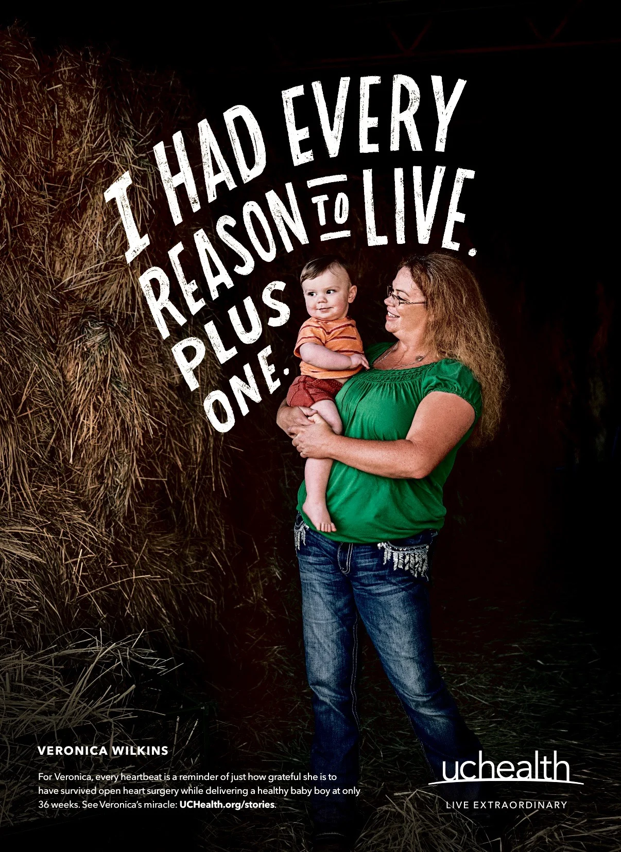 UCHealth Veronica Wilkins print campaign