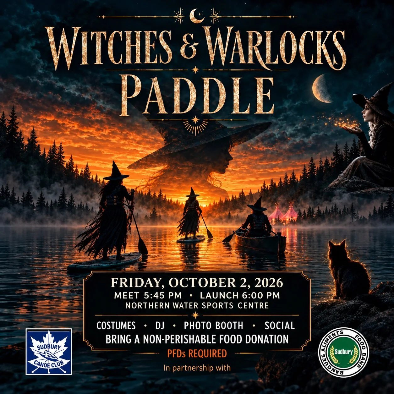 Witches &amp; Warlocks Paddle