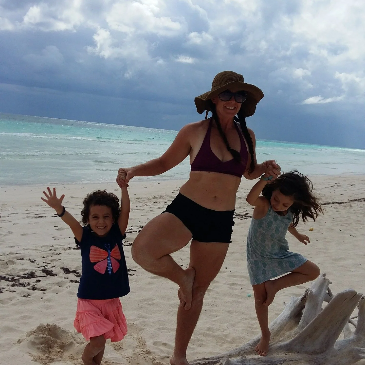 A glimpse into 2016 🤍
One year in Tulum.
Little girls. Big presence.
Yoga everywhere. Ocean always calling, and we were listening.

So grateful for who I was, how I&rsquo;ve grown, and what&rsquo;s still ahead ✨