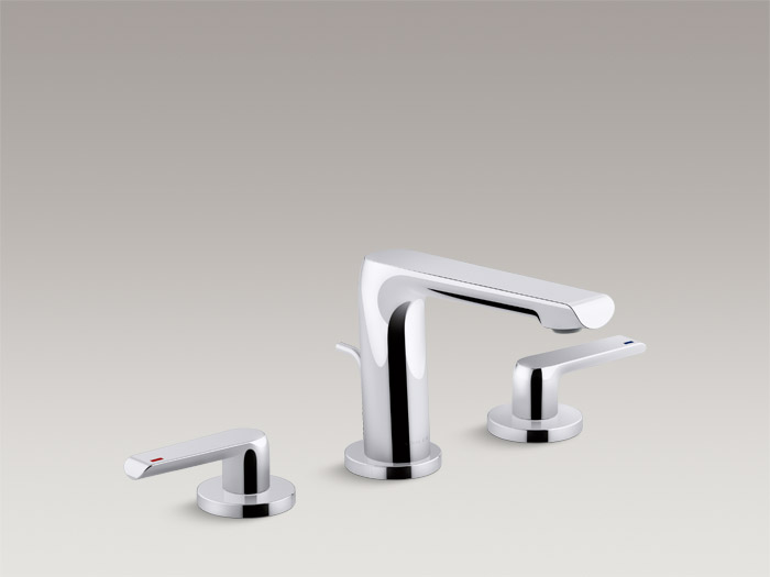 Widespread bathroom sink faucet K-97352T-4 Without drain K-97352T-4ND