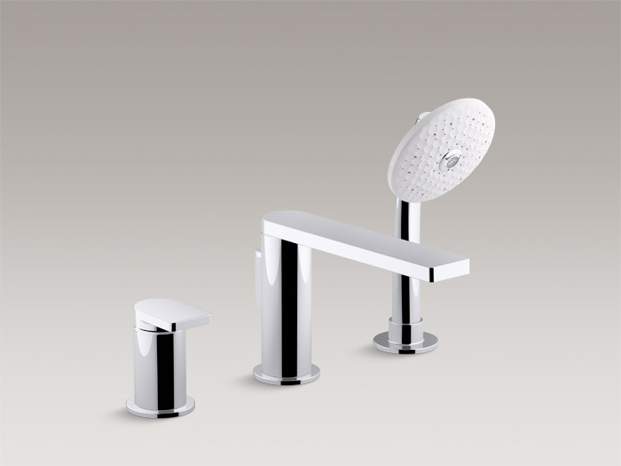 Bath faucet trim with handshower K-73078T-4