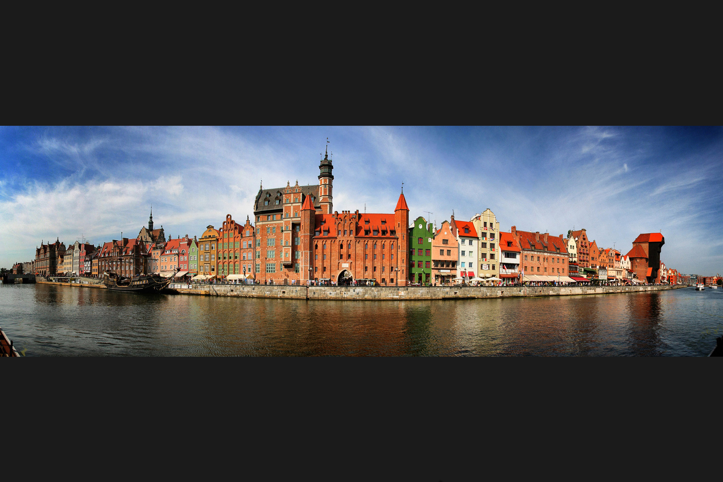  Colorful, historic port city of Gdansk. 