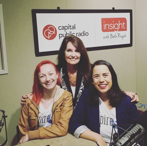 Co-Founders Emily and Jessilee on Insight with Beth Ruyak on Capital Public Radio.