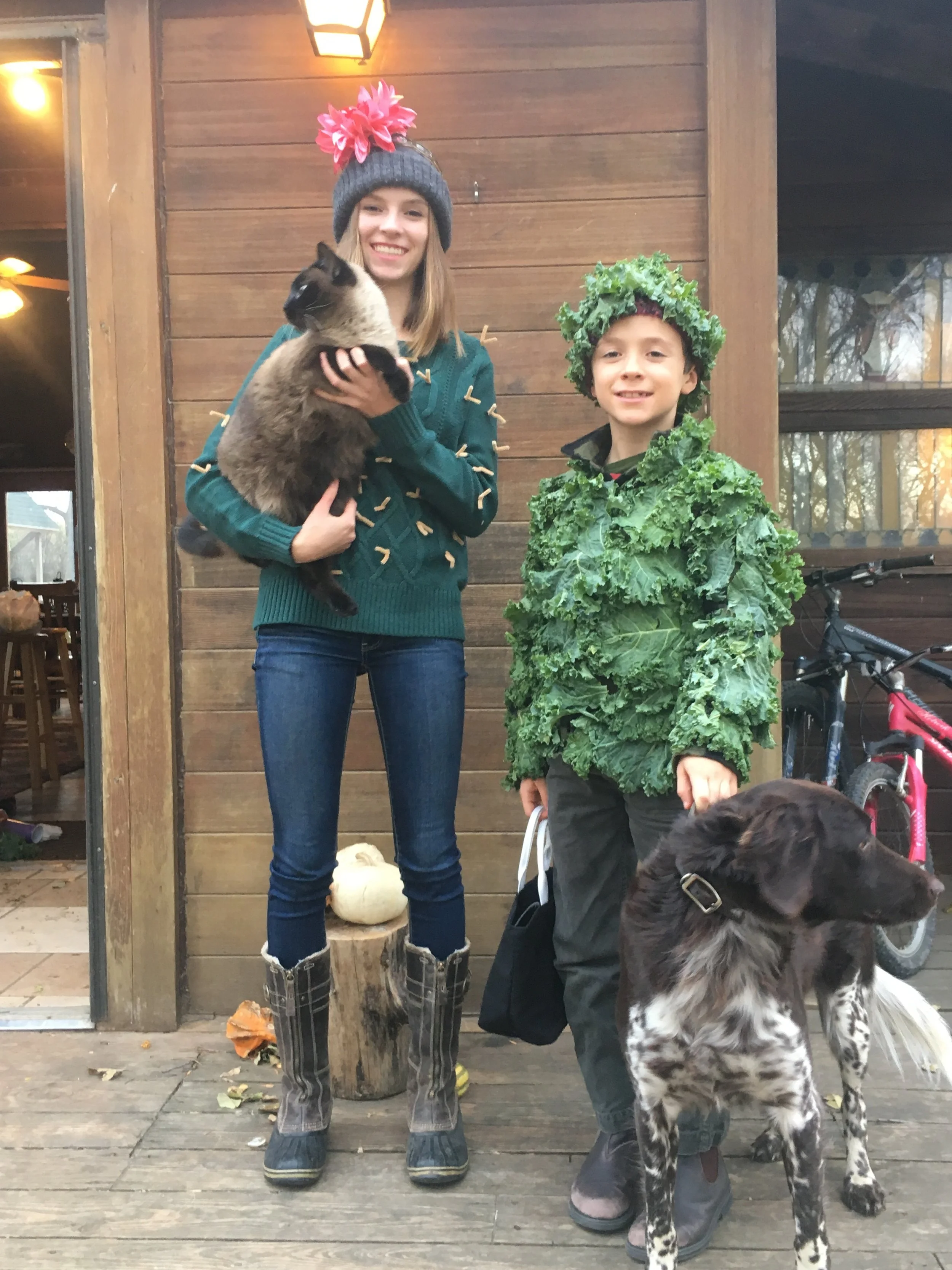 Halloween Costumes When You Have a Florist for a Mom