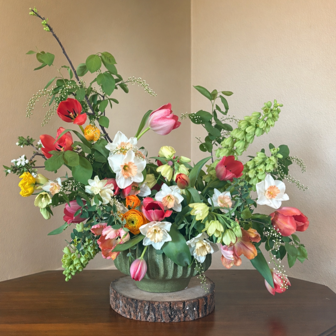 Large Bountiful Arrangement of Spring Blooms