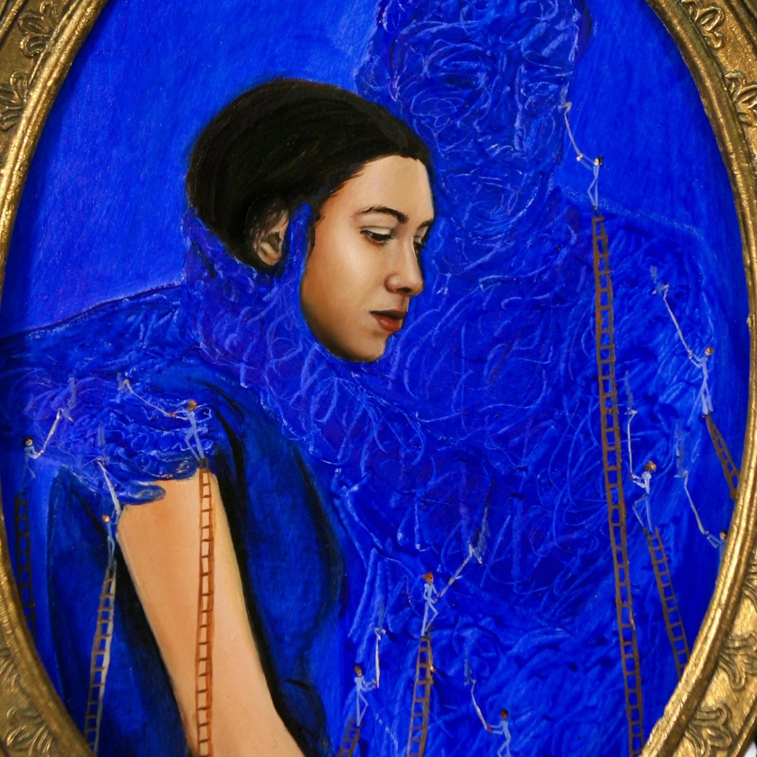 His, KathrynRose, oil paint on panel, 7”x5” framed, $700_cu.jpg