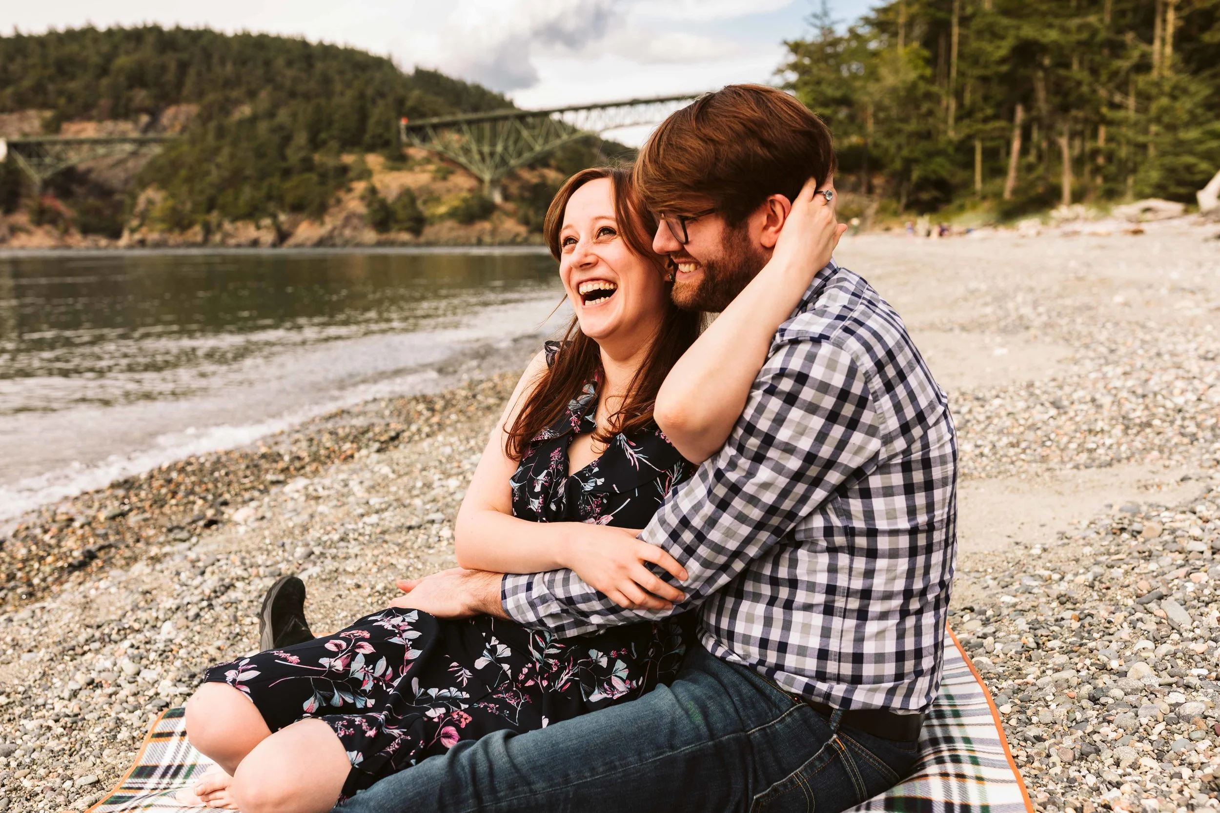 Deception Pass Engagement Photos