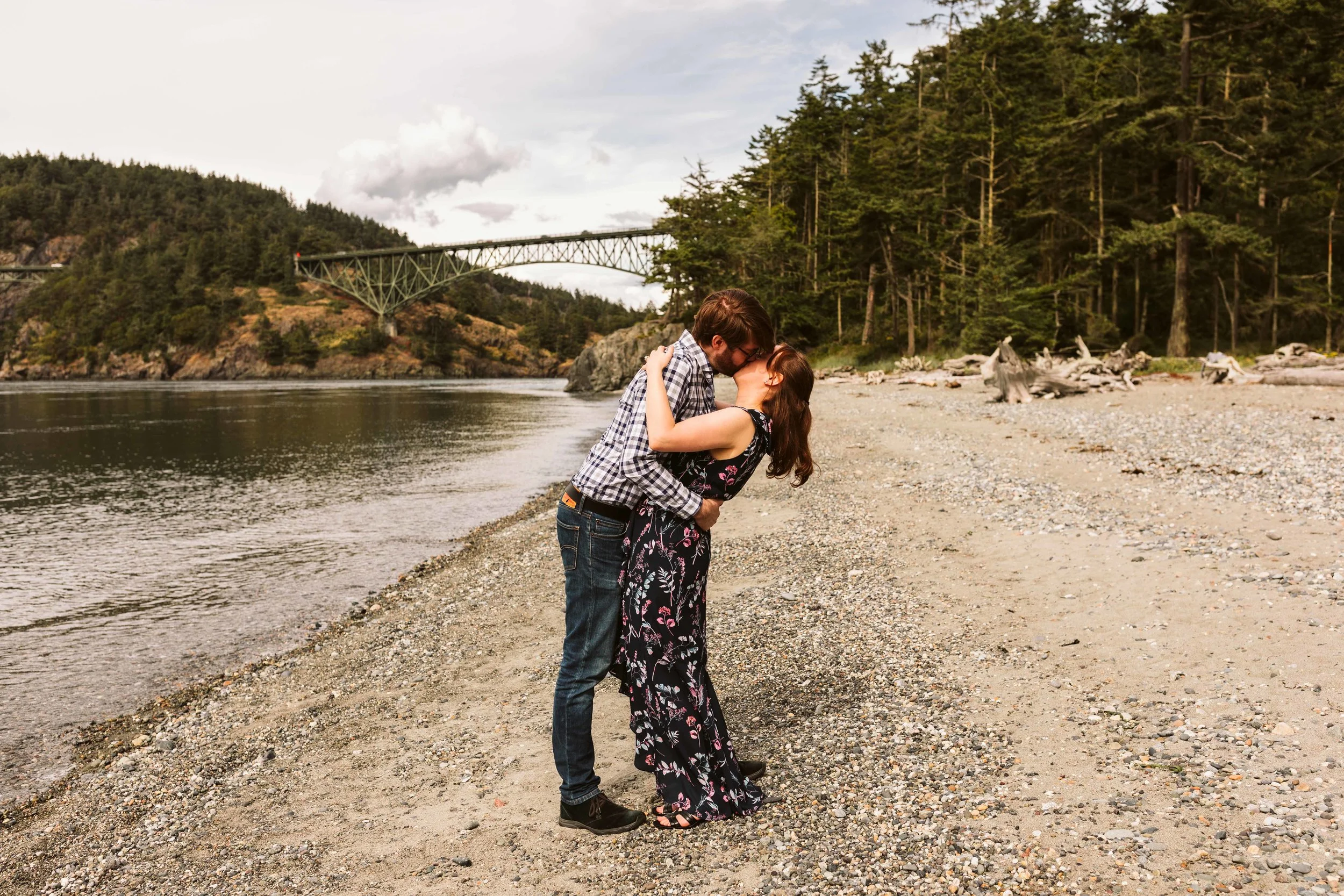 Deception Pass Engagement Photos