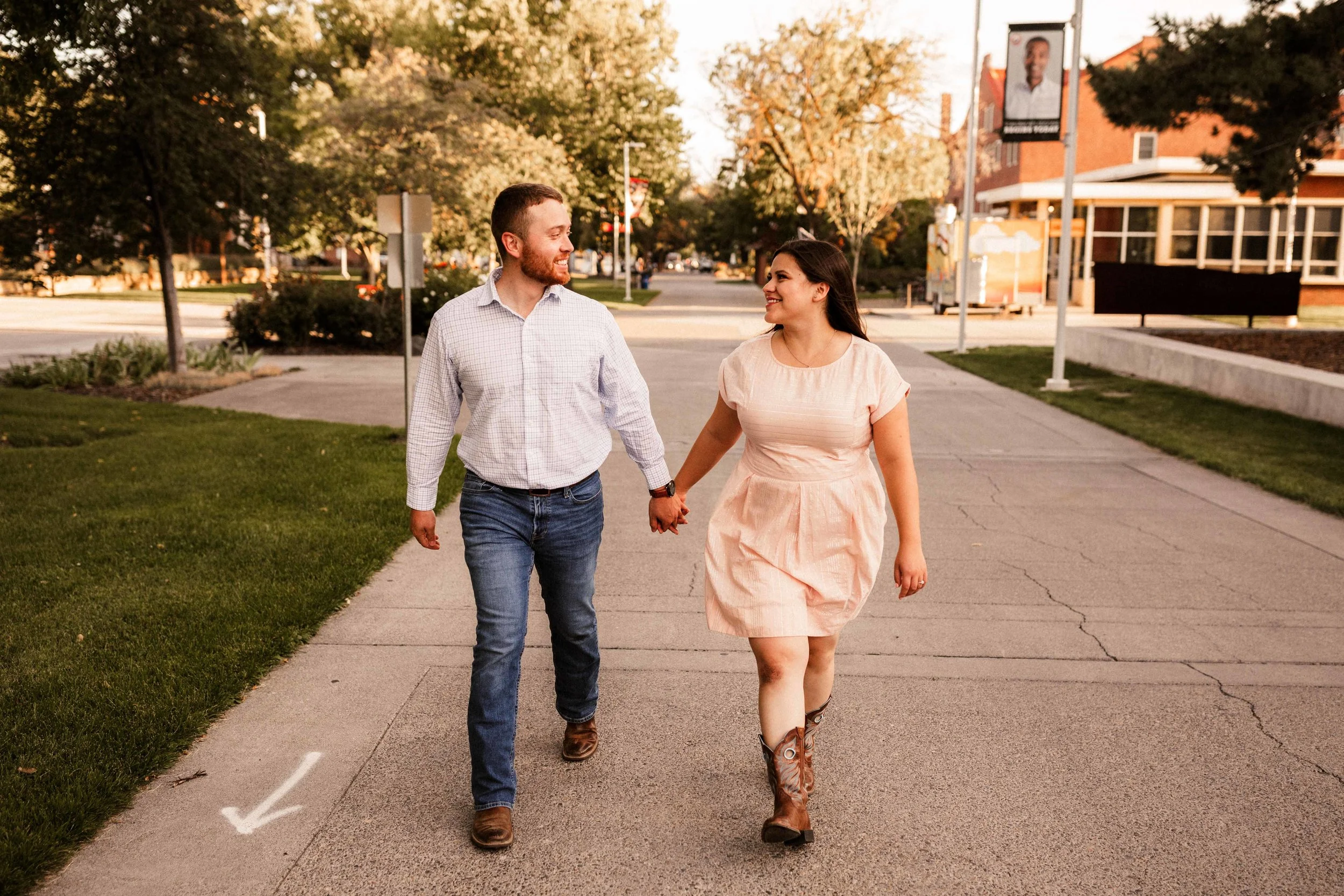 Downtown Ellensburg Engagement Photos