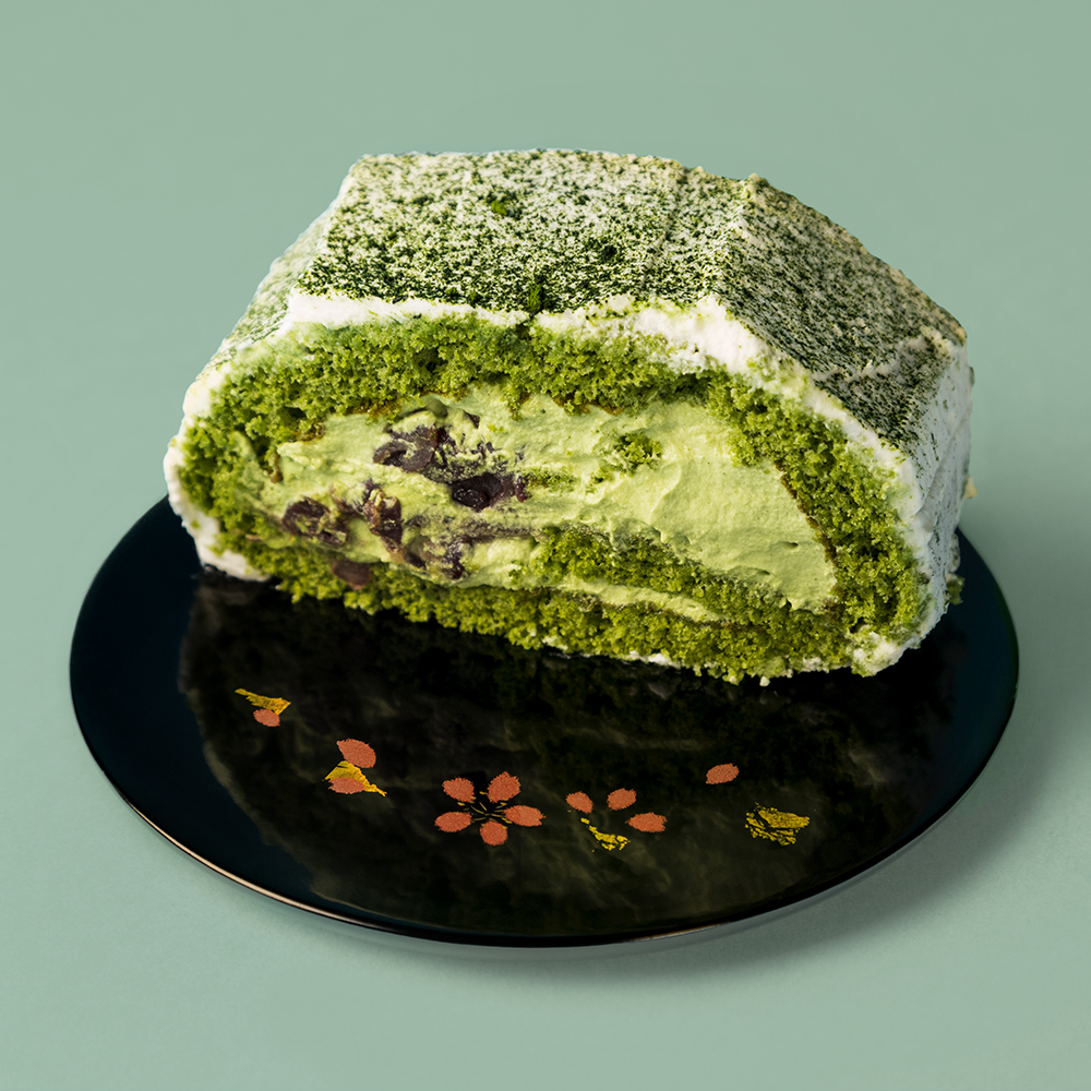 Swiss roll de te verd